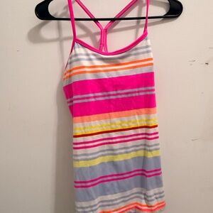 Lululemon Colorful Striped Tank Top
